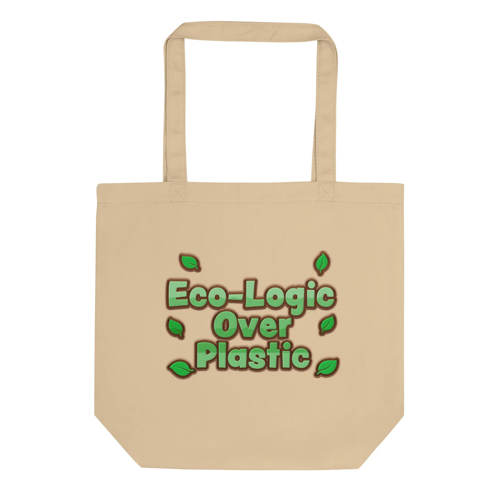 Natural Fiber Tote Bag Eco-Logic Over Plastic