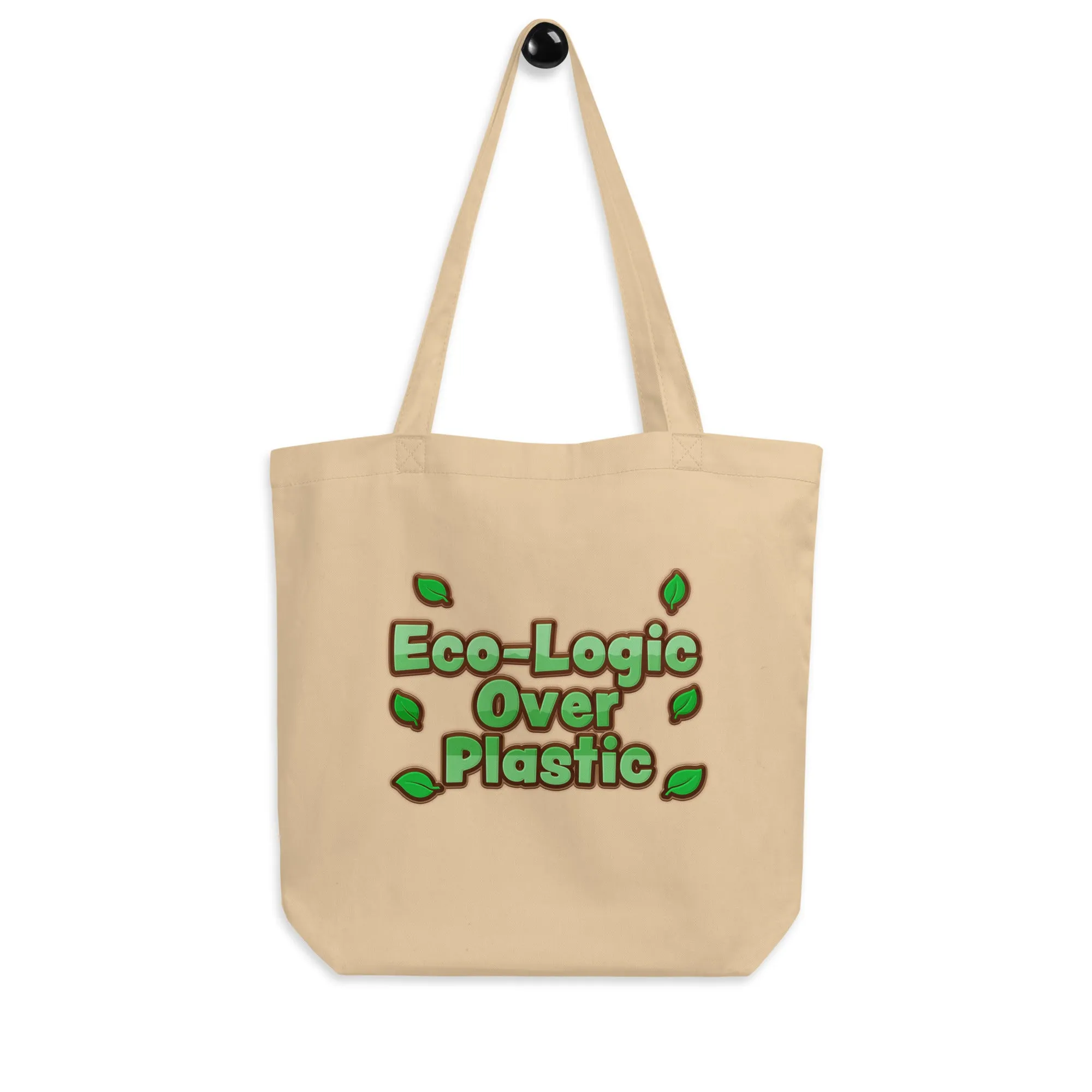 Natural Fiber Tote Bag Eco-Logic Over Plastic