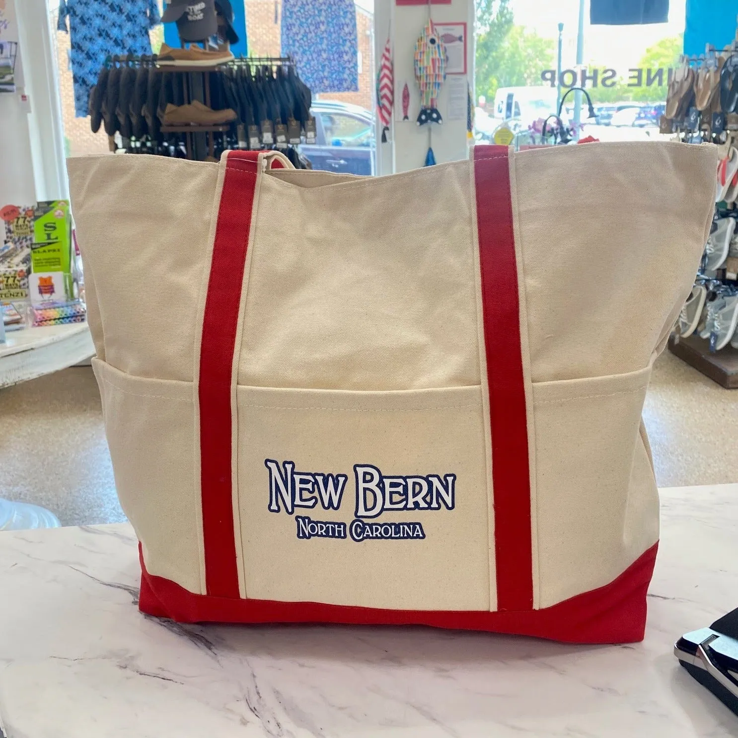 New Bern Canvas Tote