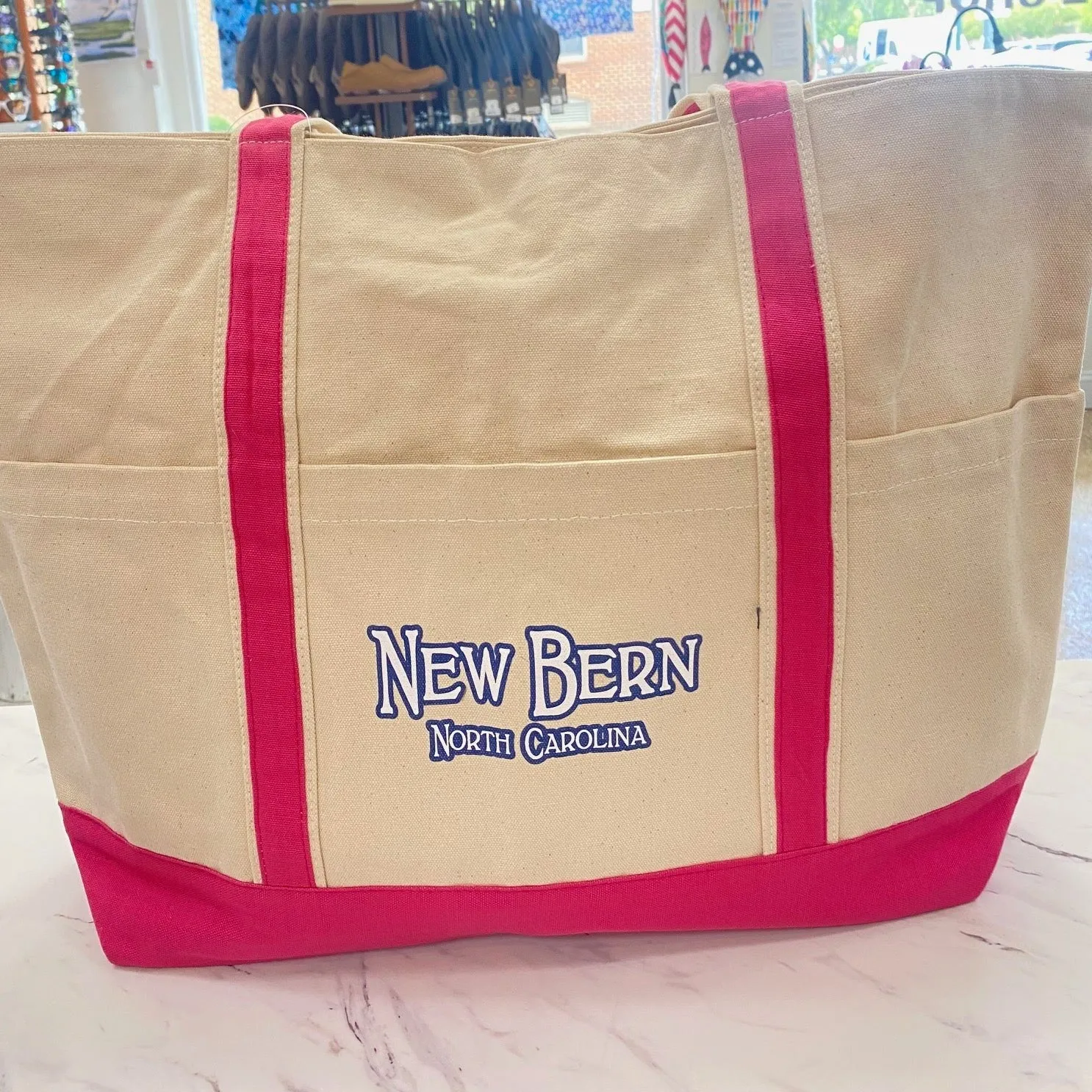 New Bern Canvas Tote