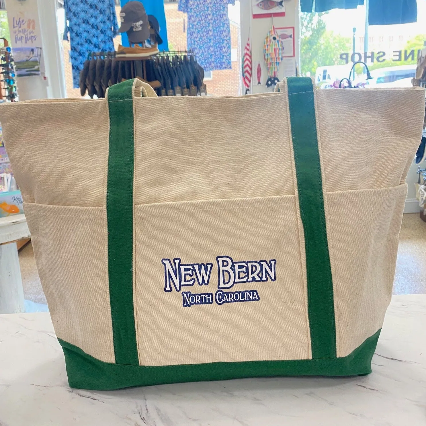 New Bern Canvas Tote