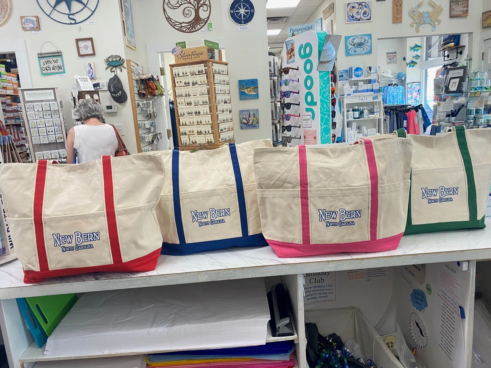 New Bern Canvas Tote