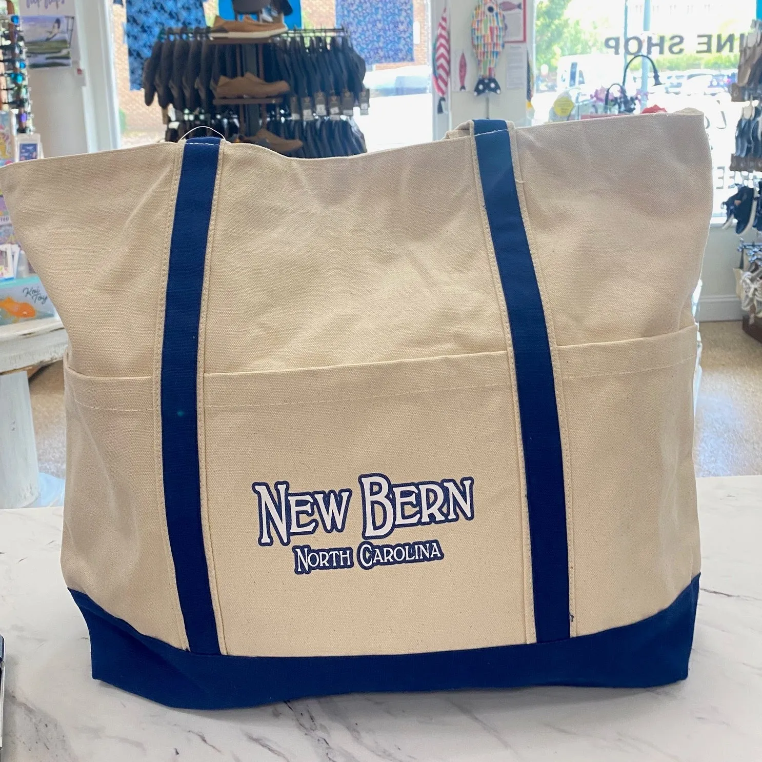 New Bern Canvas Tote