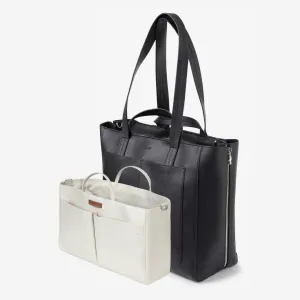 NEW Ida Tote   Work Bag Organiser (Vegan) Black