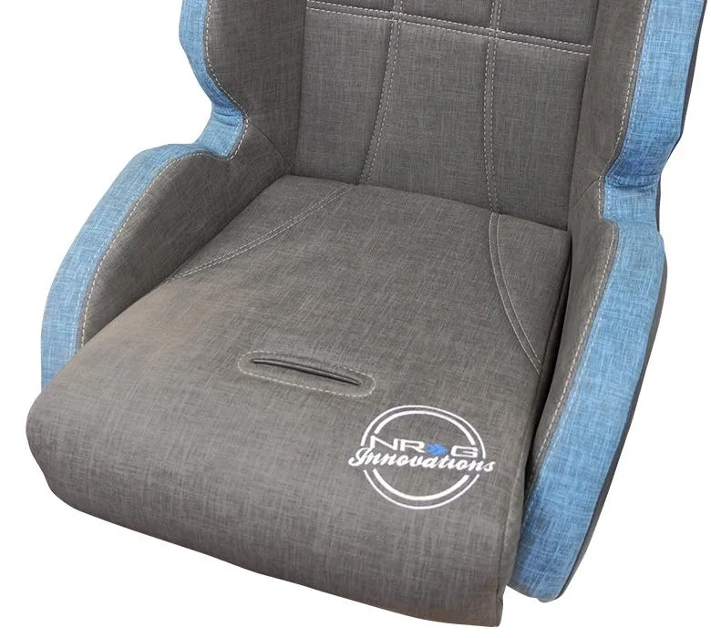 NRG Defender DF-100GY Seat with Waterproof Vinyl Fabric