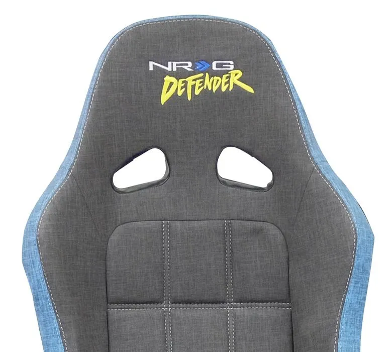 NRG Defender DF-100GY Seat with Waterproof Vinyl Fabric
