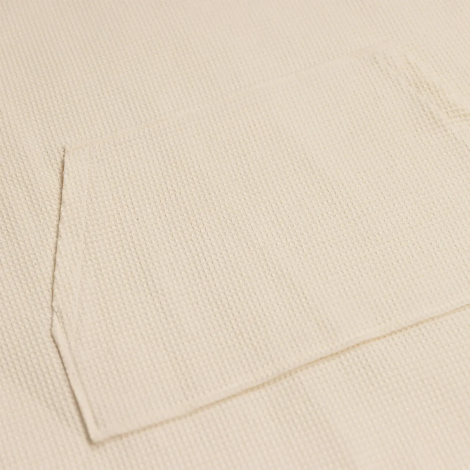 O&E WMNS WAFFLE HOODED PONCHO - ANTIQUE WHITE