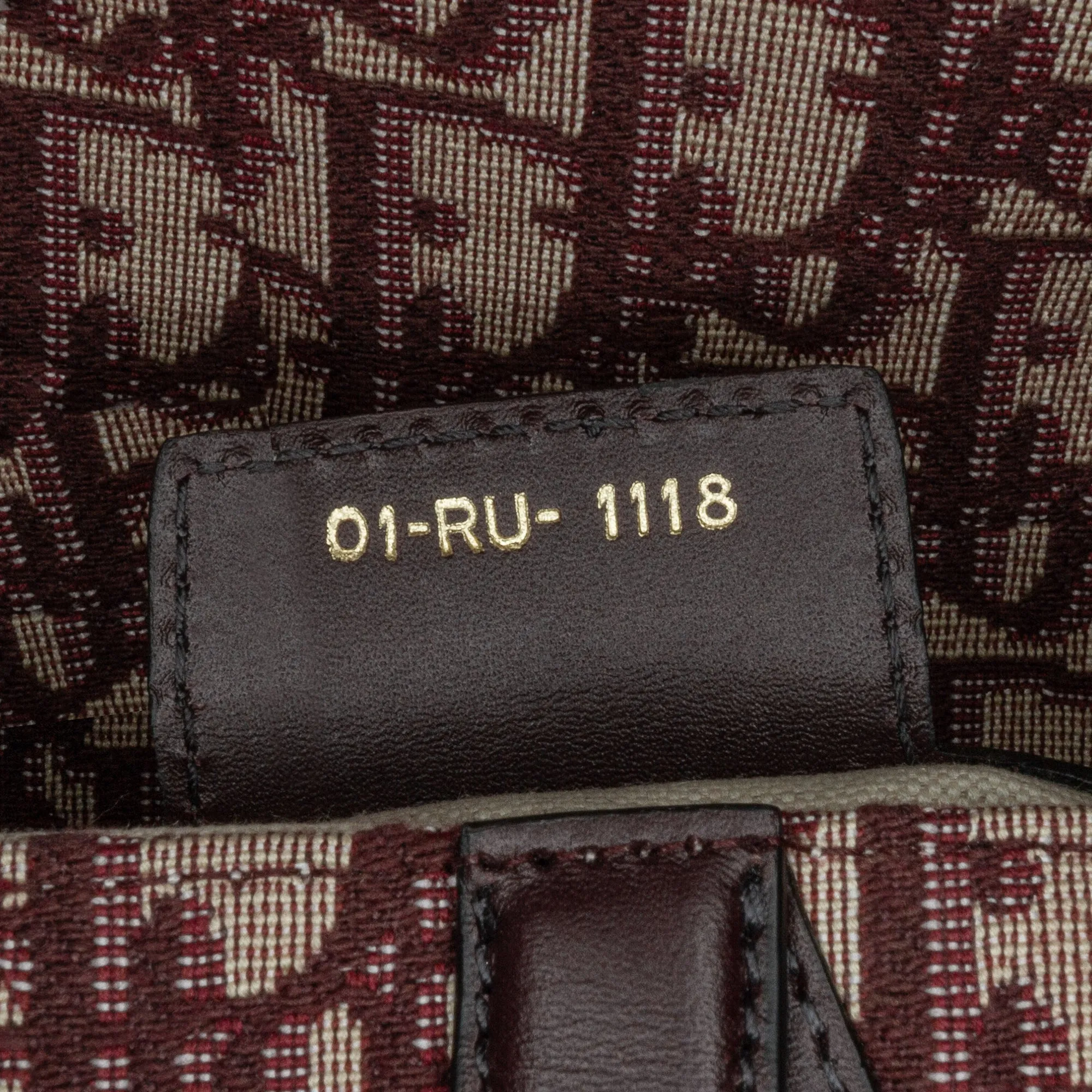 Oblique Canvas Saddle Bag