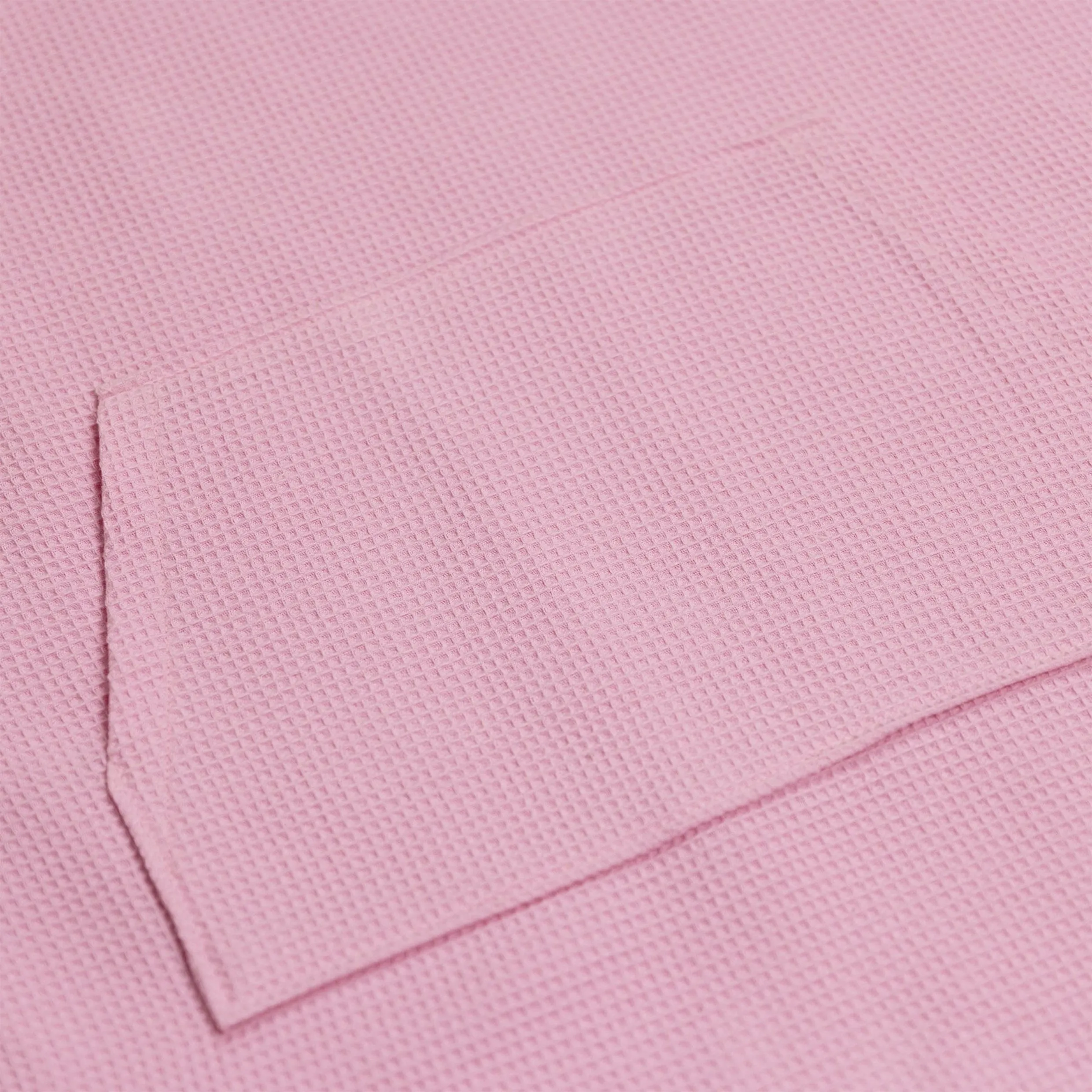 OCEAN & EARTH LADIES WAFFLE HOODED BEACH TOWEL PINK SORBET