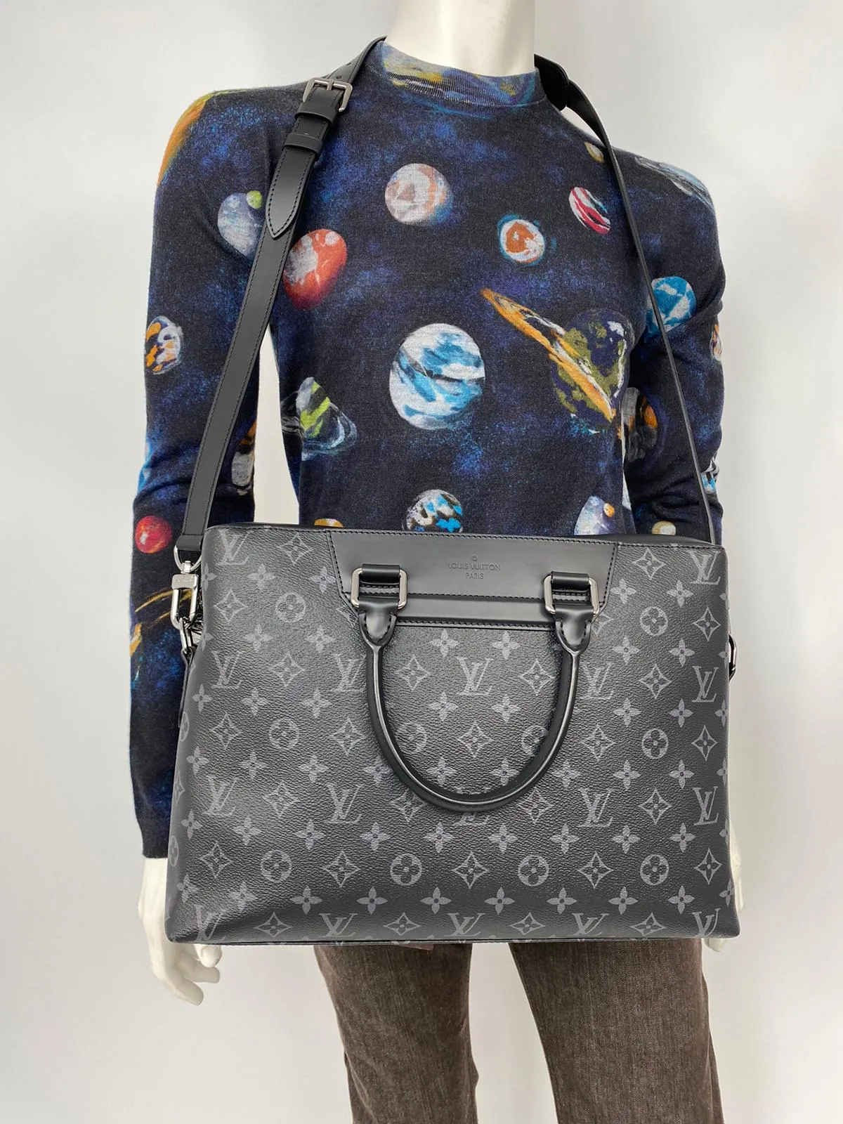 Odyssey Briefcase Monogram Eclipse