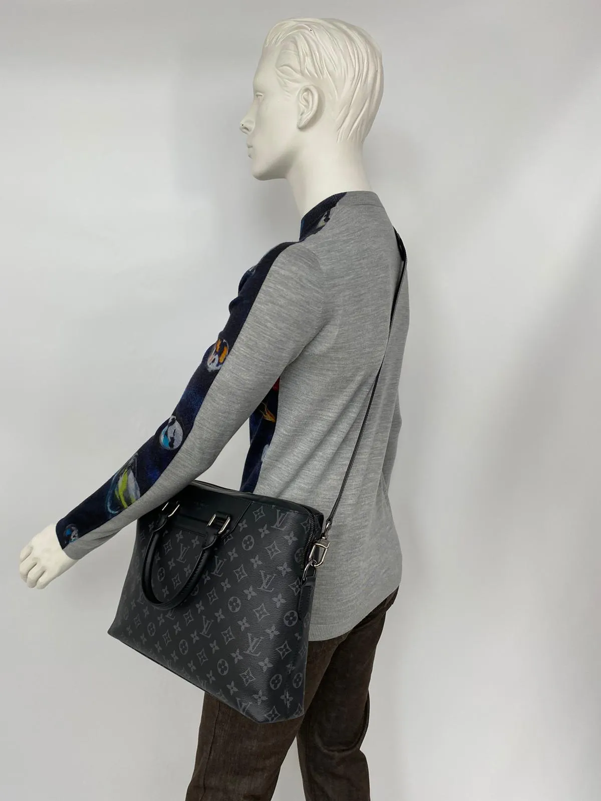 Odyssey Briefcase Monogram Eclipse