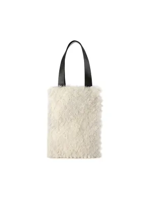 Off-White Fuzzy Tote