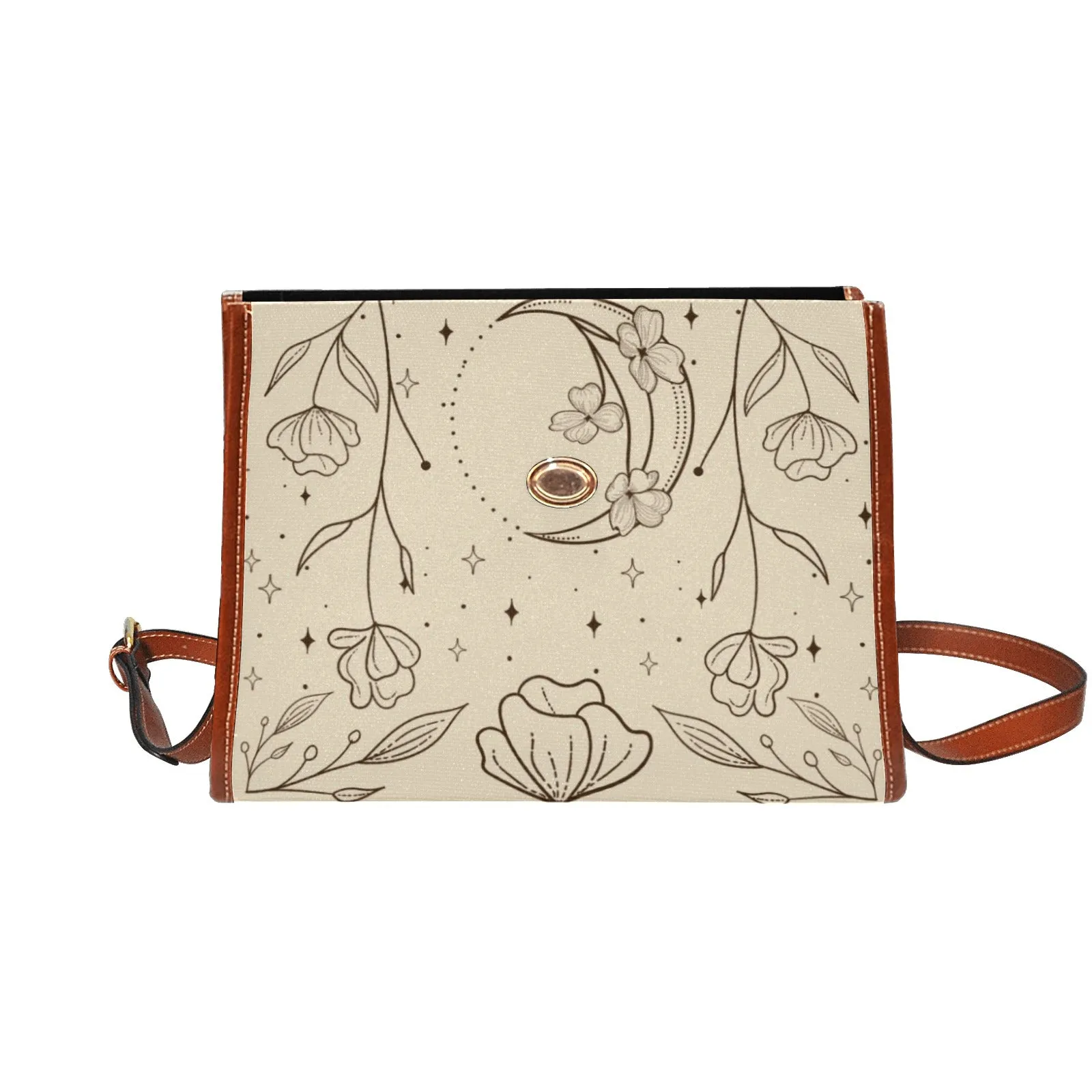 Off-White Witch Moon Flowers Shoulder Bag Purse