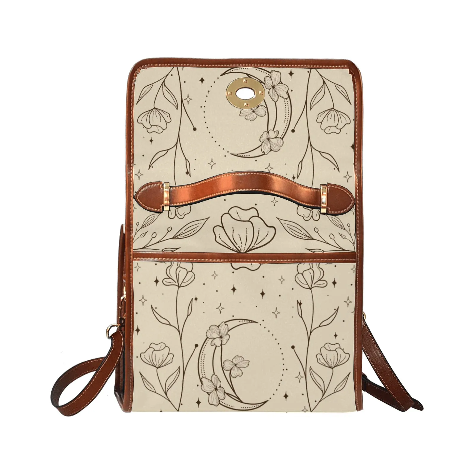 Off-White Witch Moon Flowers Shoulder Bag Purse