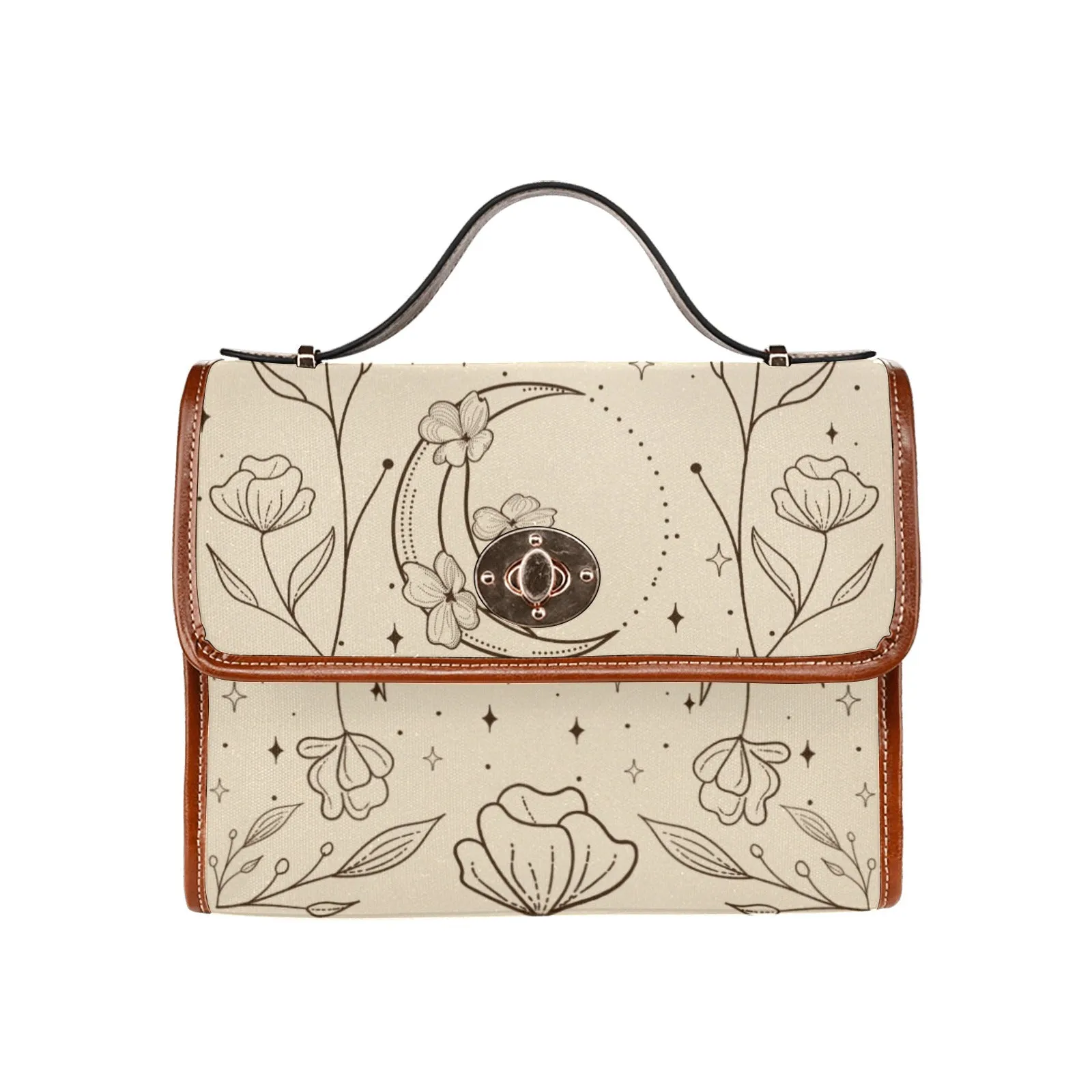 Off-White Witch Moon Flowers Shoulder Bag Purse