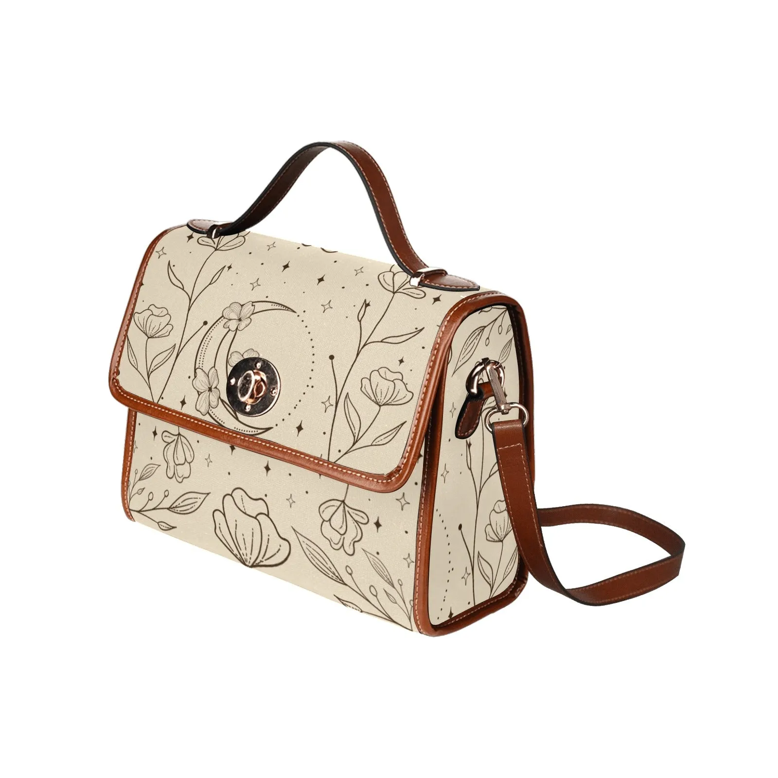 Off-White Witch Moon Flowers Shoulder Bag Purse