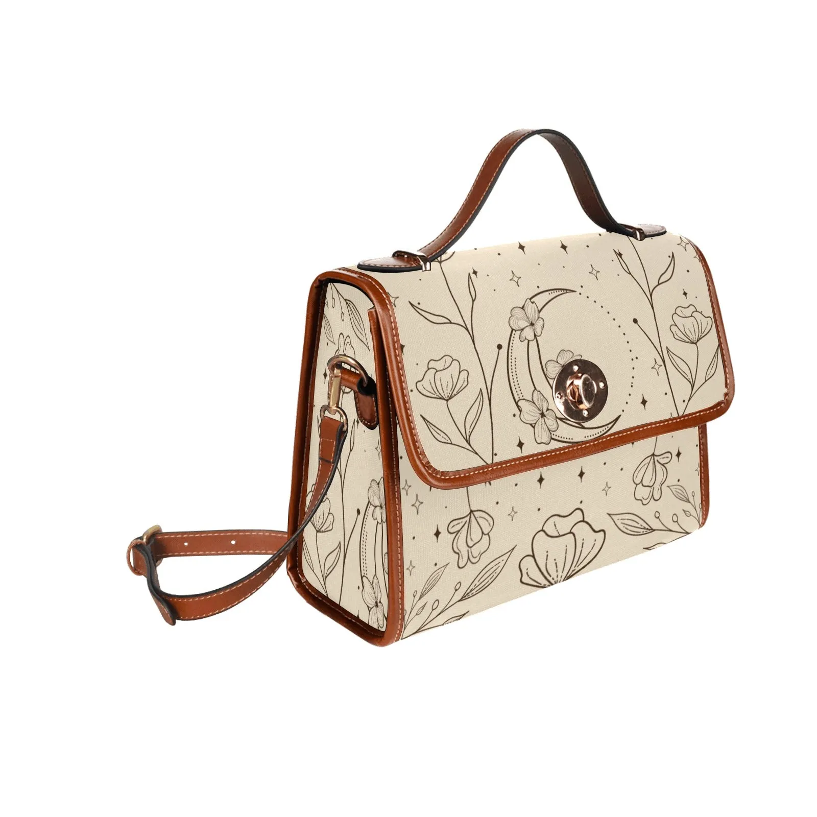 Off-White Witch Moon Flowers Shoulder Bag Purse