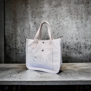 OMA Mini Canvas Tote Bag CREME