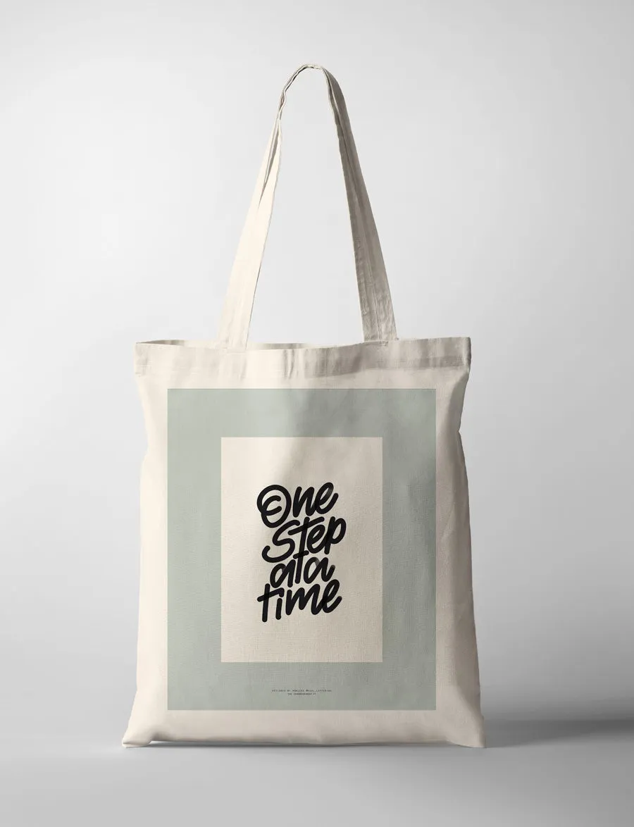 One Step At A Time {Tote Bag}