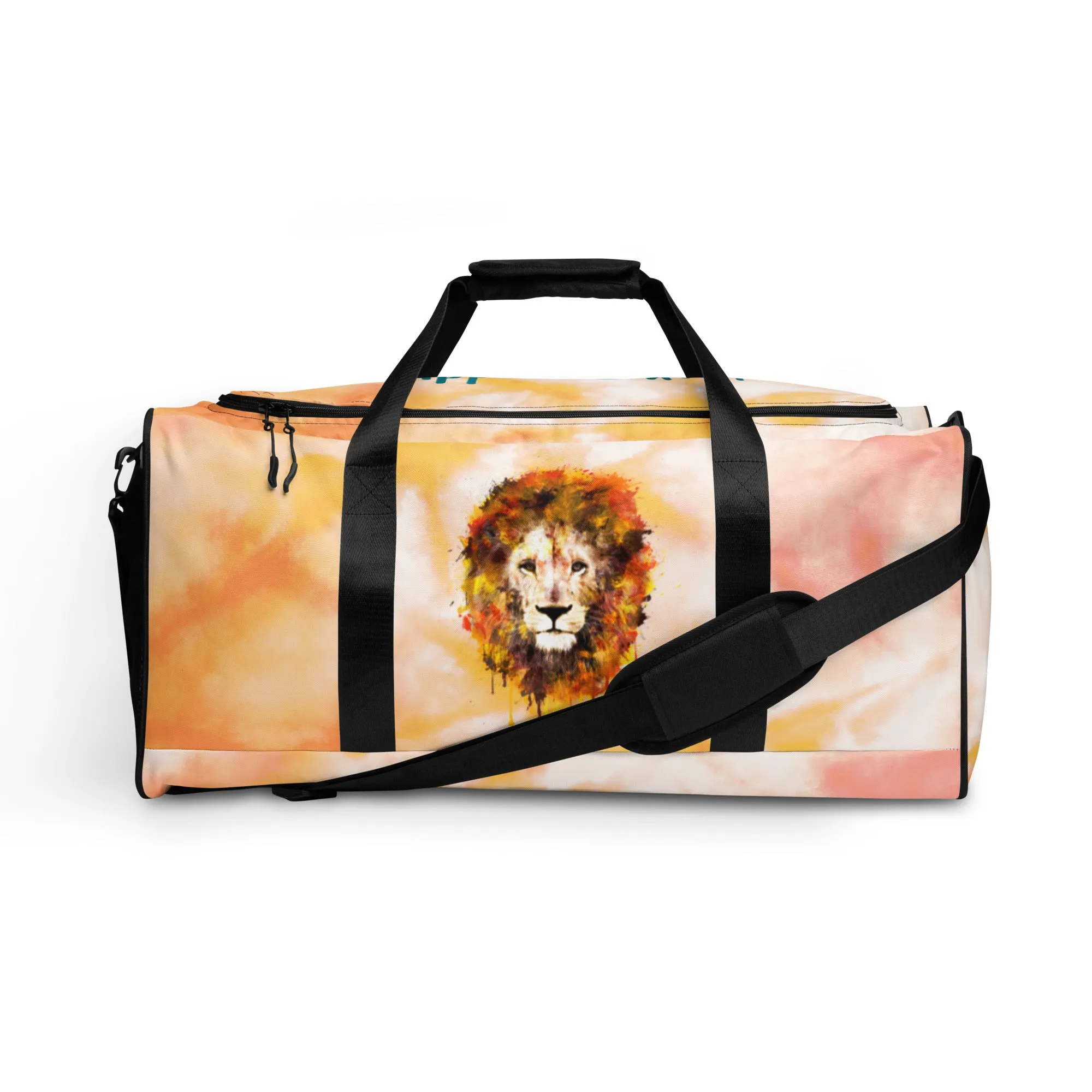 Orange Tie Dye Duffle Bag - OG Hippie Chick