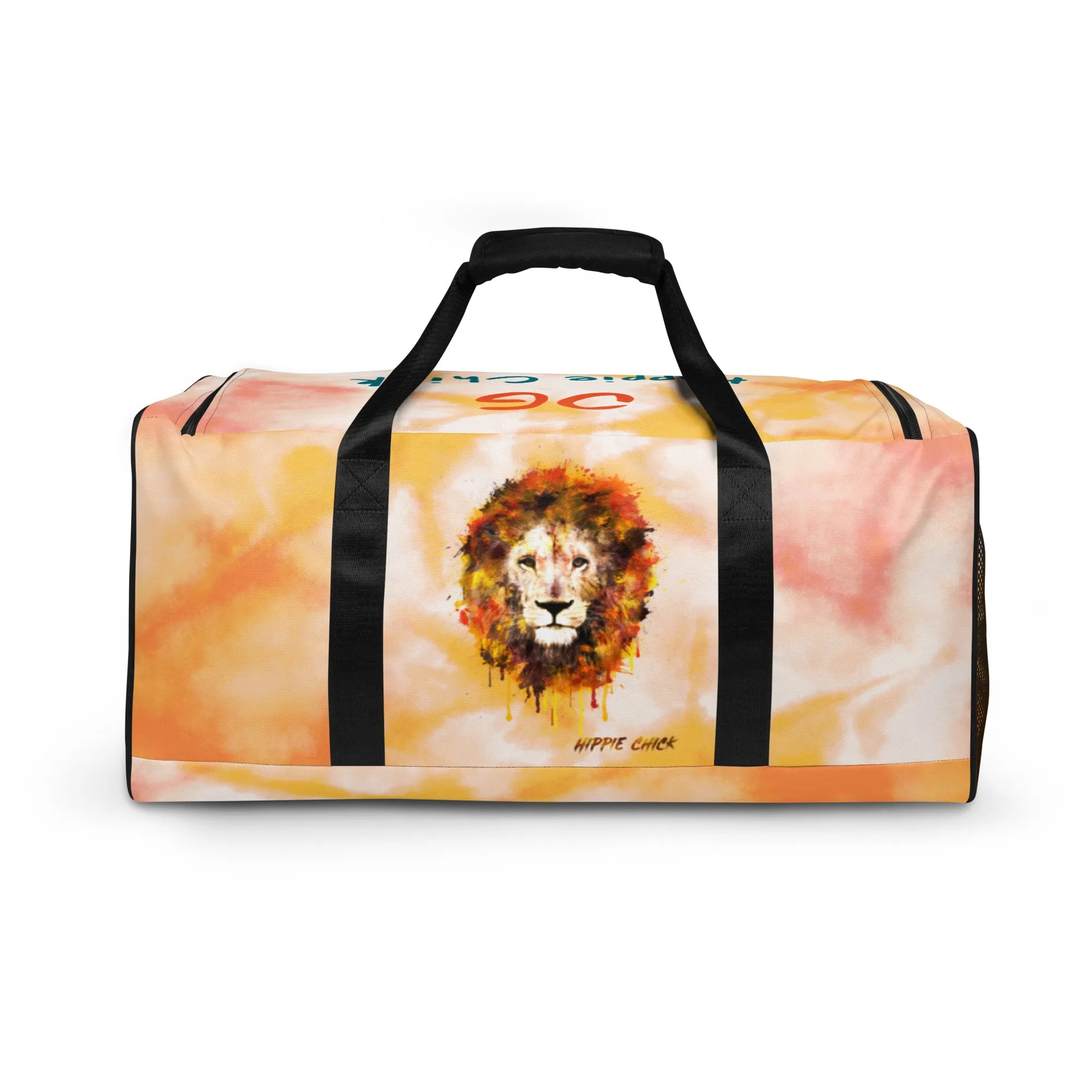 Orange Tie Dye Duffle Bag - OG Hippie Chick