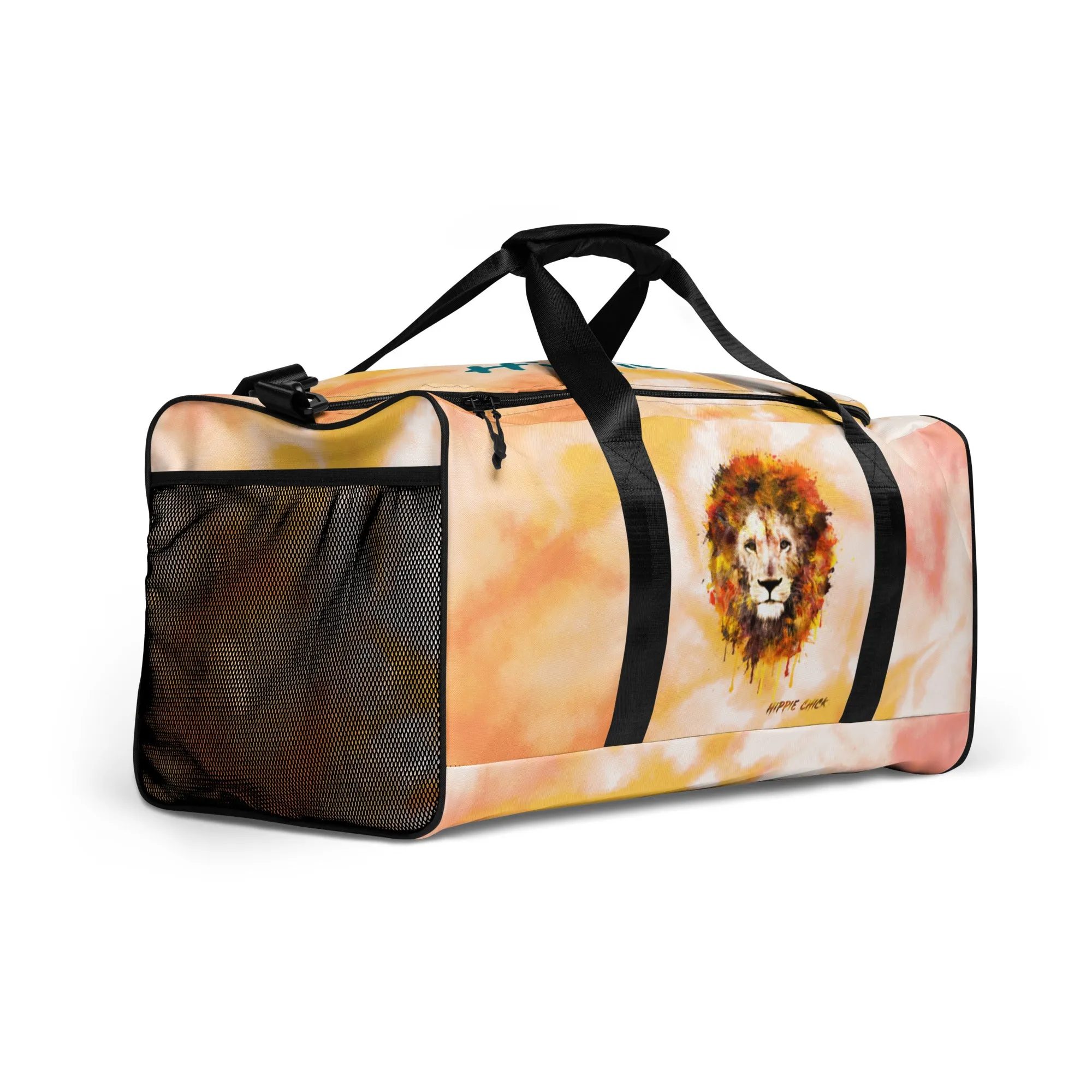 Orange Tie Dye Duffle Bag - OG Hippie Chick