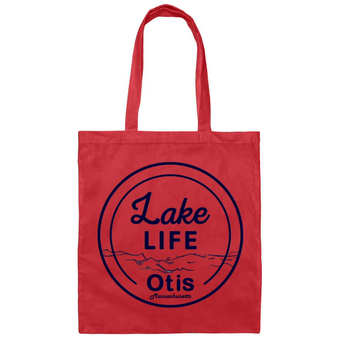 Otis Lake Canvas Tote Bag