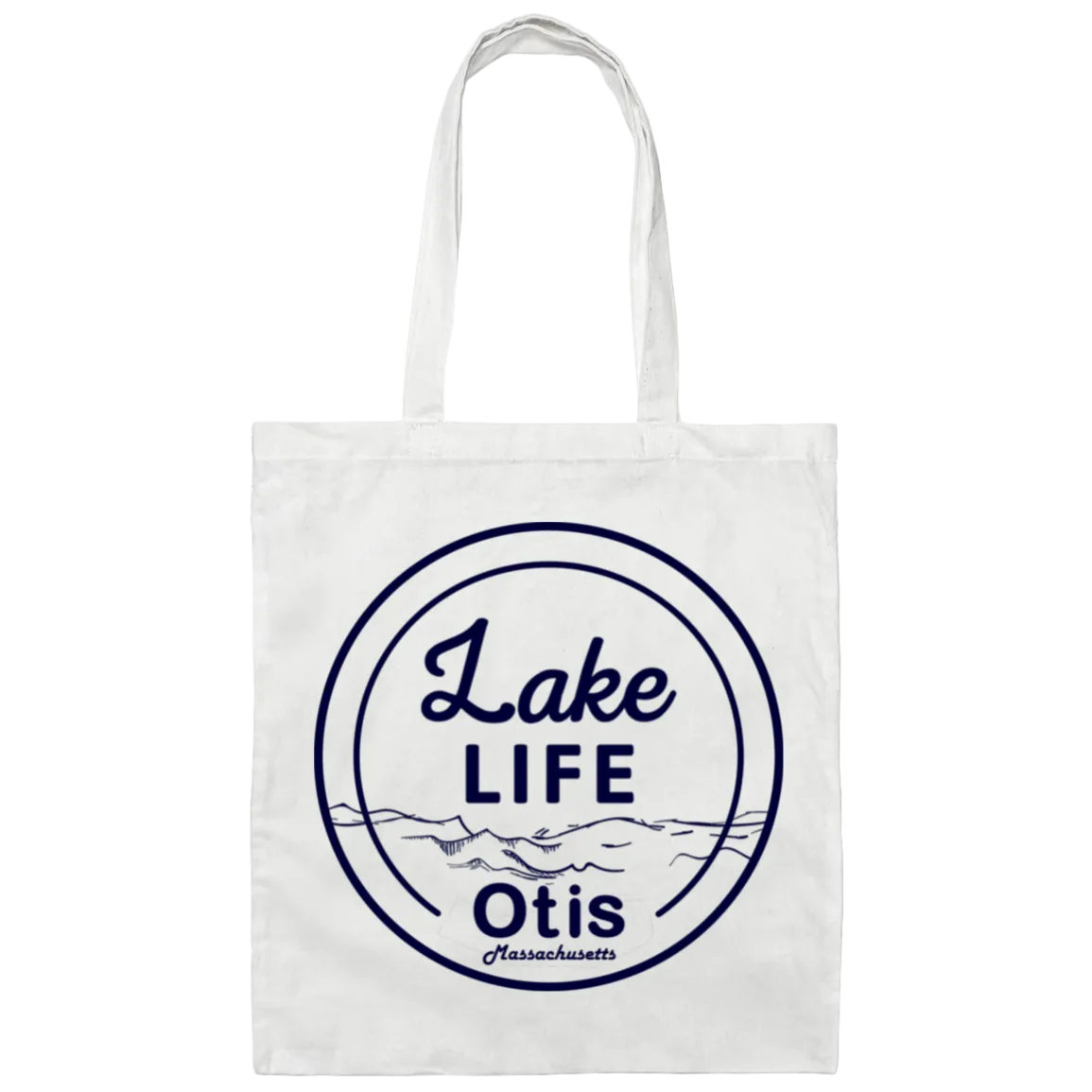 Otis Lake Canvas Tote Bag