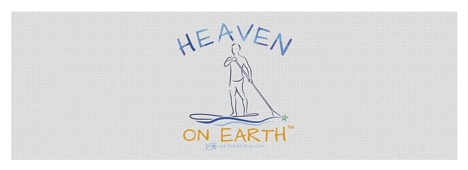 Paddle Board Heaven On Earth - Yoga Mat