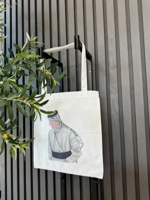 Pali Tote Bag - Keffiyeh Pride
