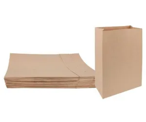 Paper Bag Brown Gusset Pack of 250