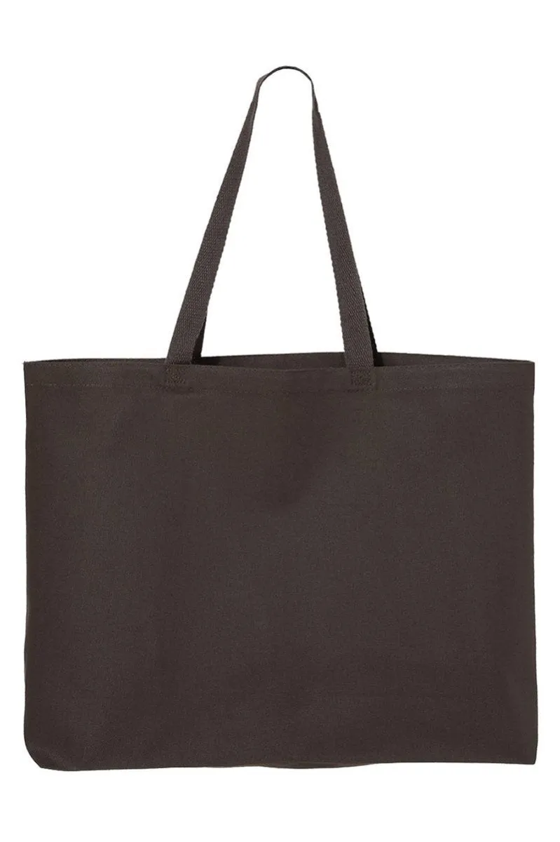 Patchwork Floral Amen Canvas Jumbo Tote