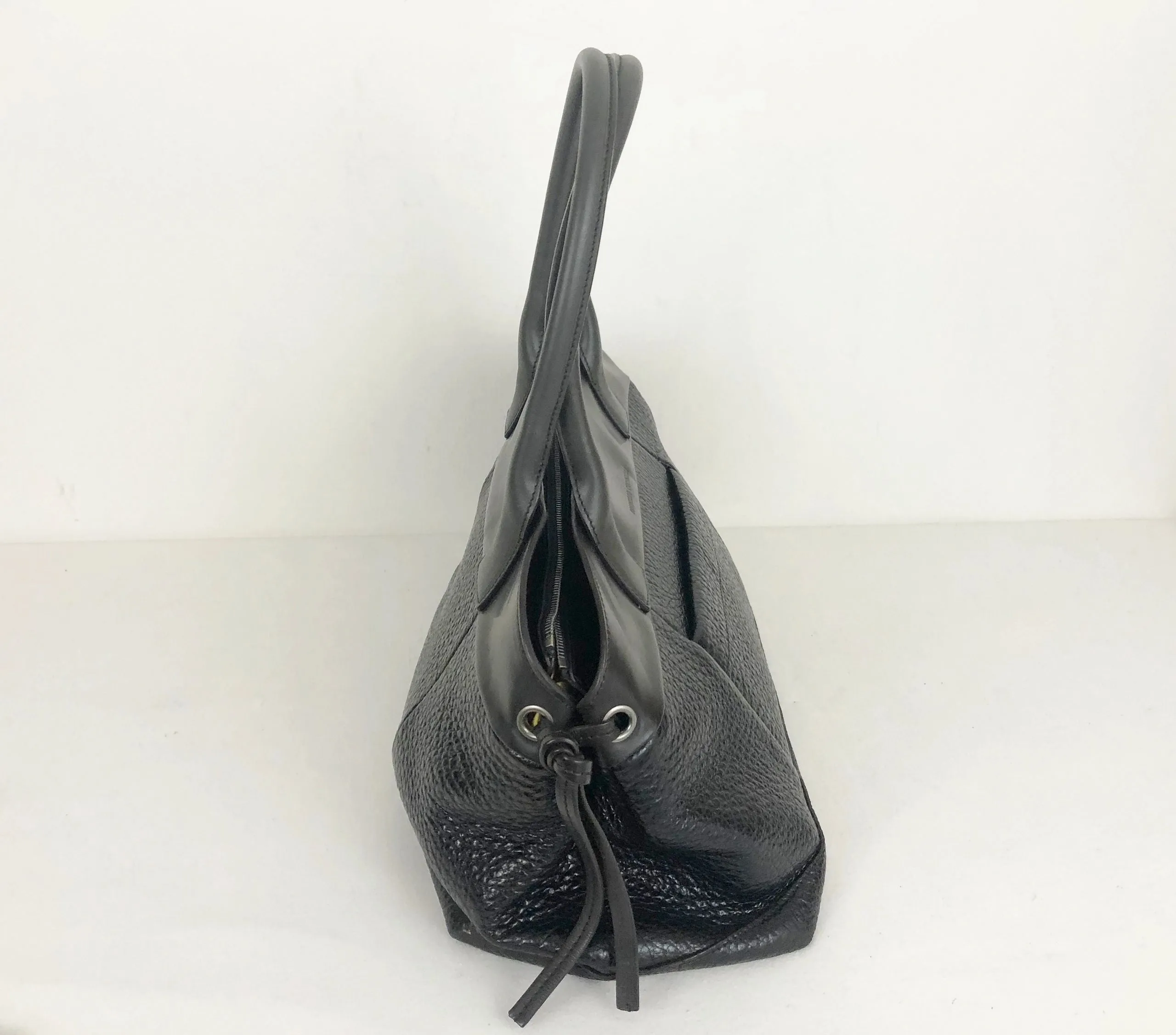 Pebbled Leather Tote