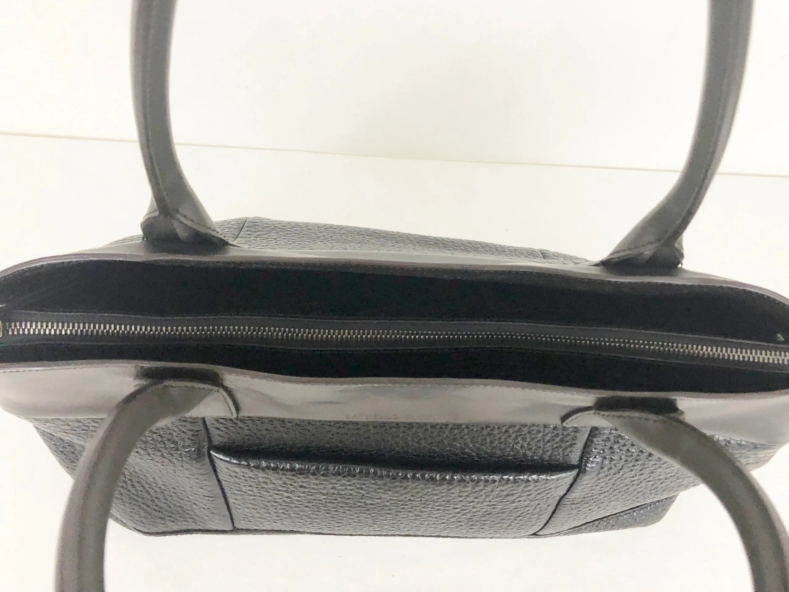 Pebbled Leather Tote