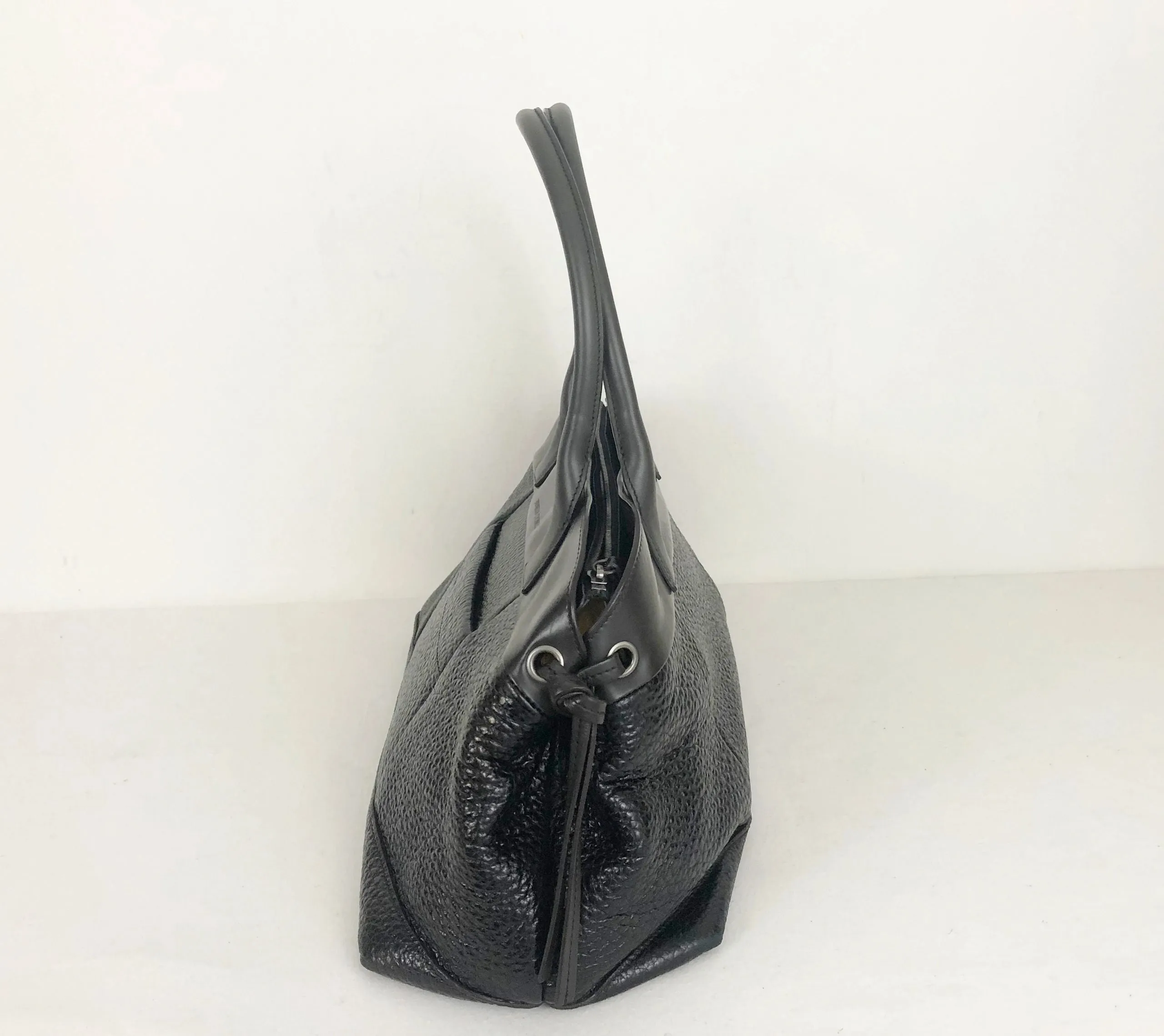 Pebbled Leather Tote
