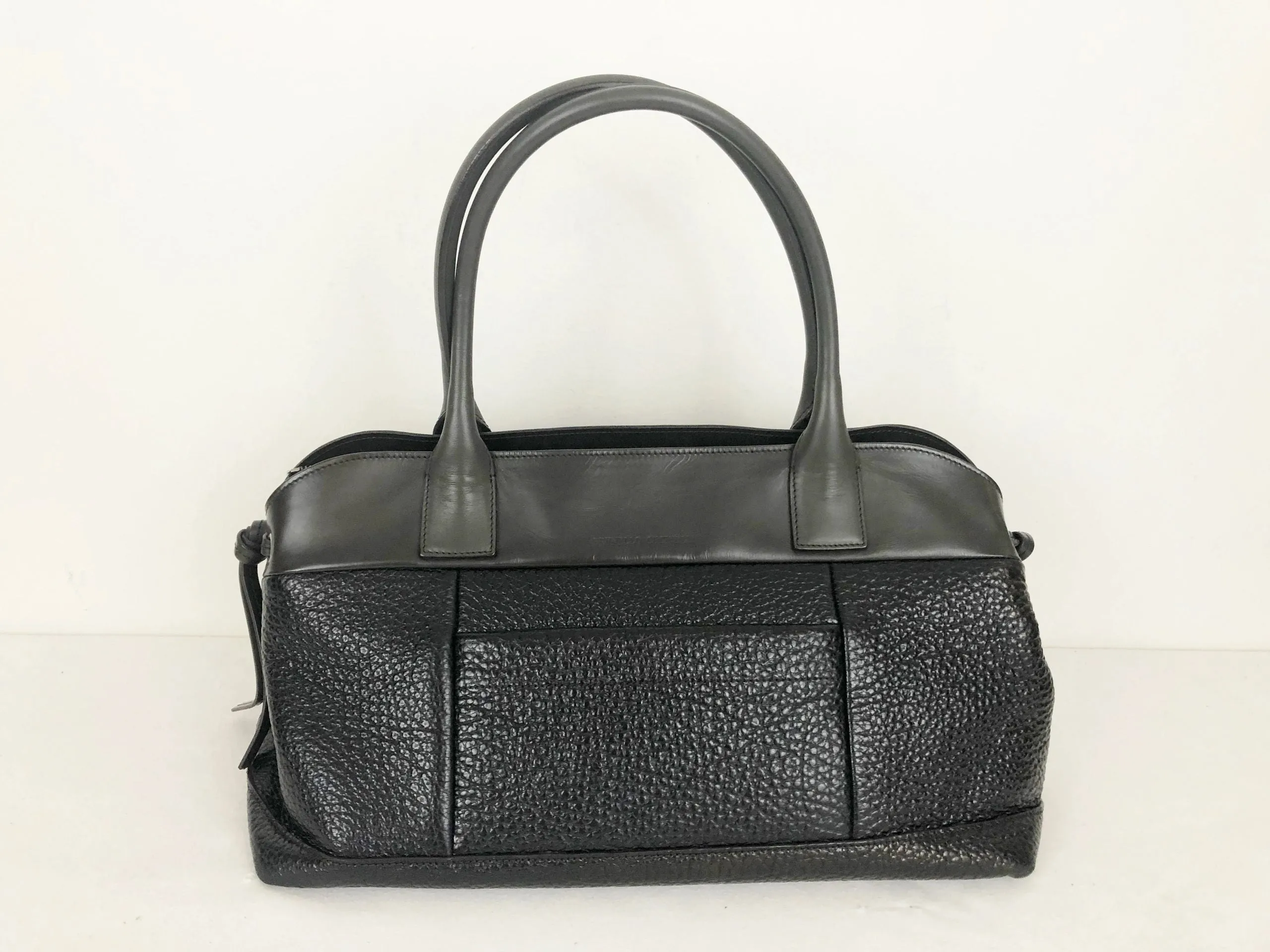 Pebbled Leather Tote