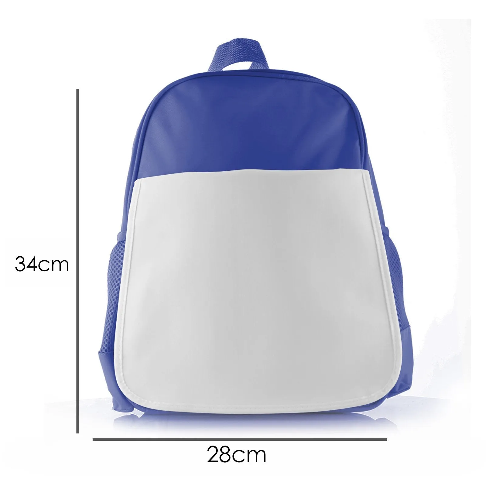 Personalised School Bag with Cute Text and Elephant Hearts