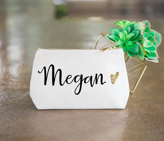 Personalized Makeup Bag