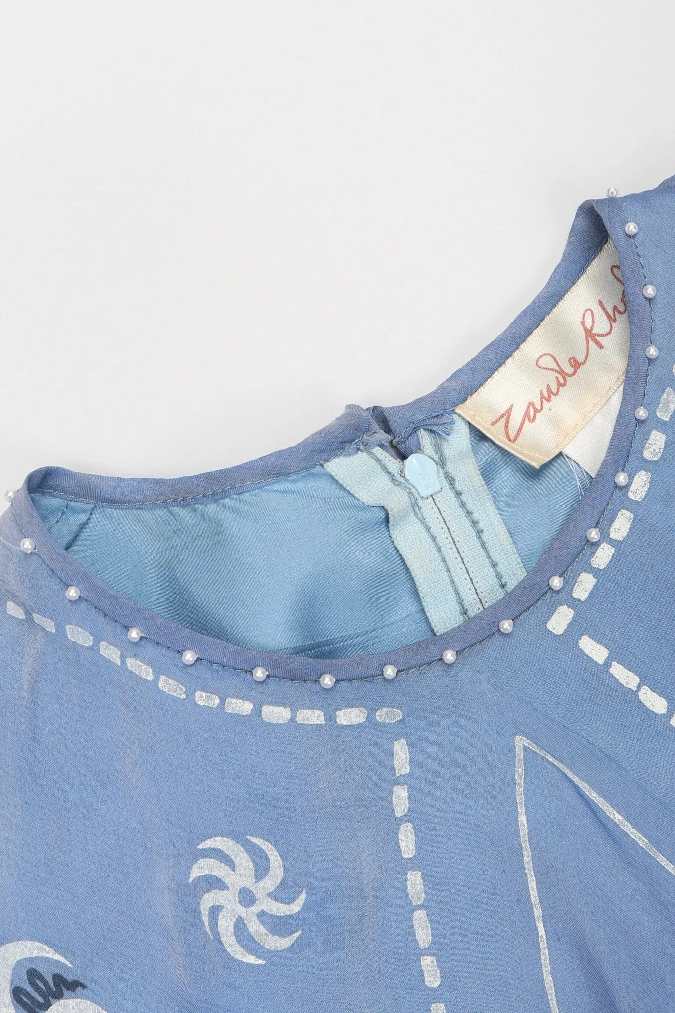 Pinwheel Painted Chiffon Dress