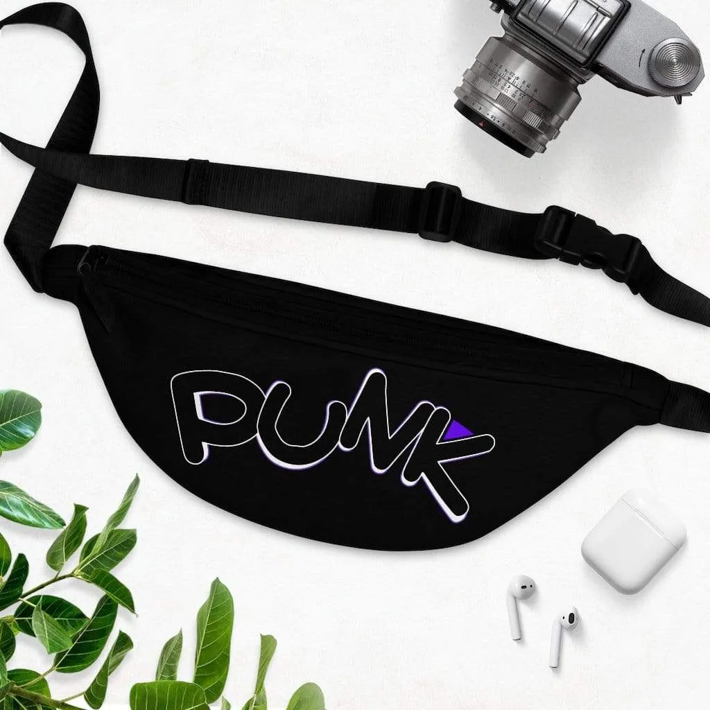 Plumskum Punk Rock Fanny Pack - All Black
