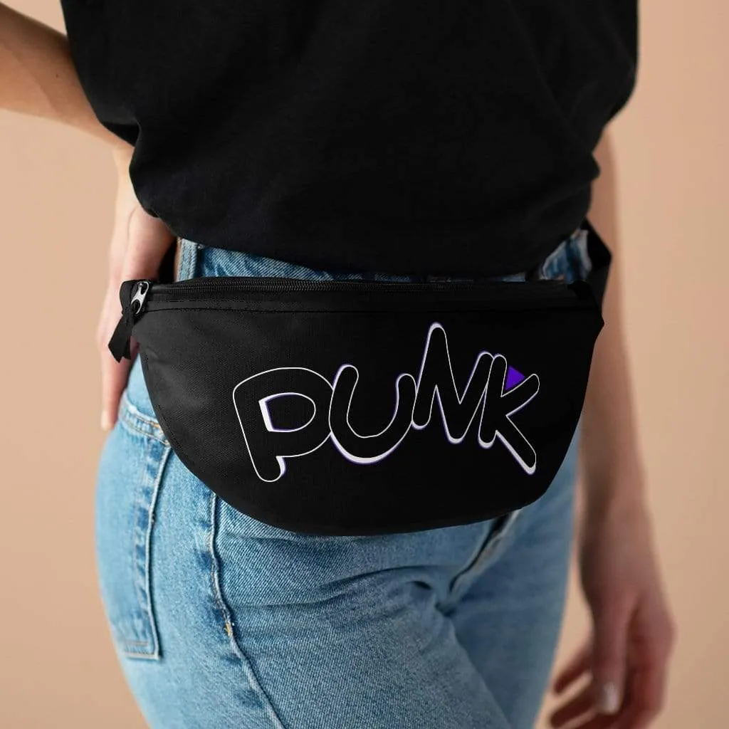 Plumskum Punk Rock Fanny Pack - All Black