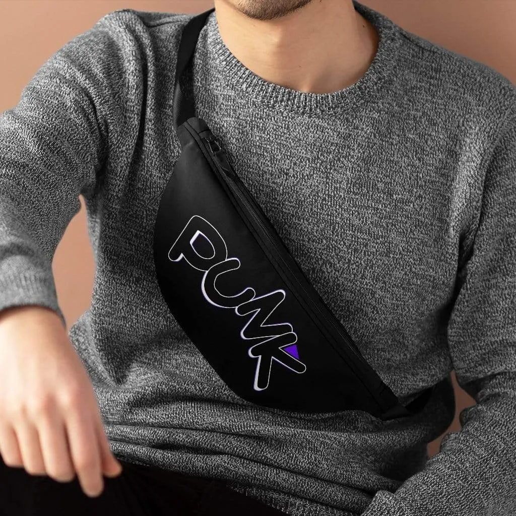 Plumskum Punk Rock Fanny Pack - All Black