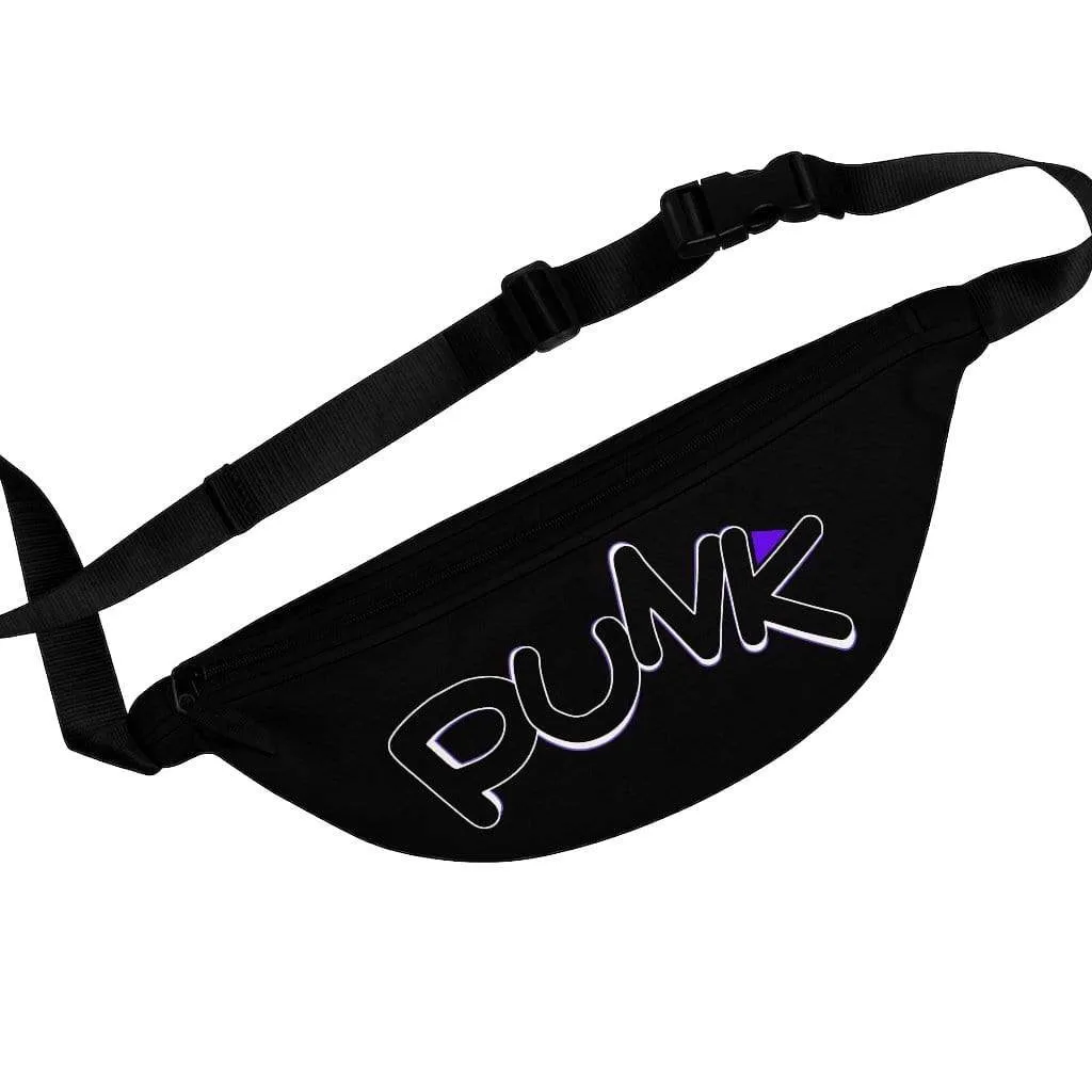 Plumskum Punk Rock Fanny Pack - All Black