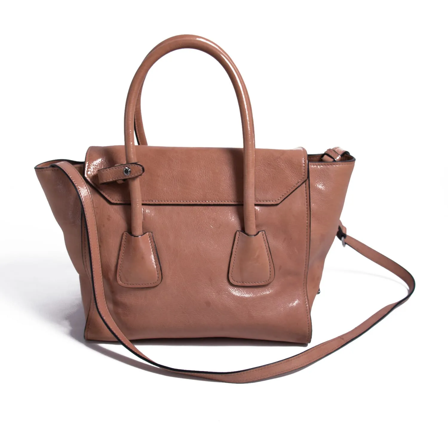 Prada Calf Twin Tote Bag