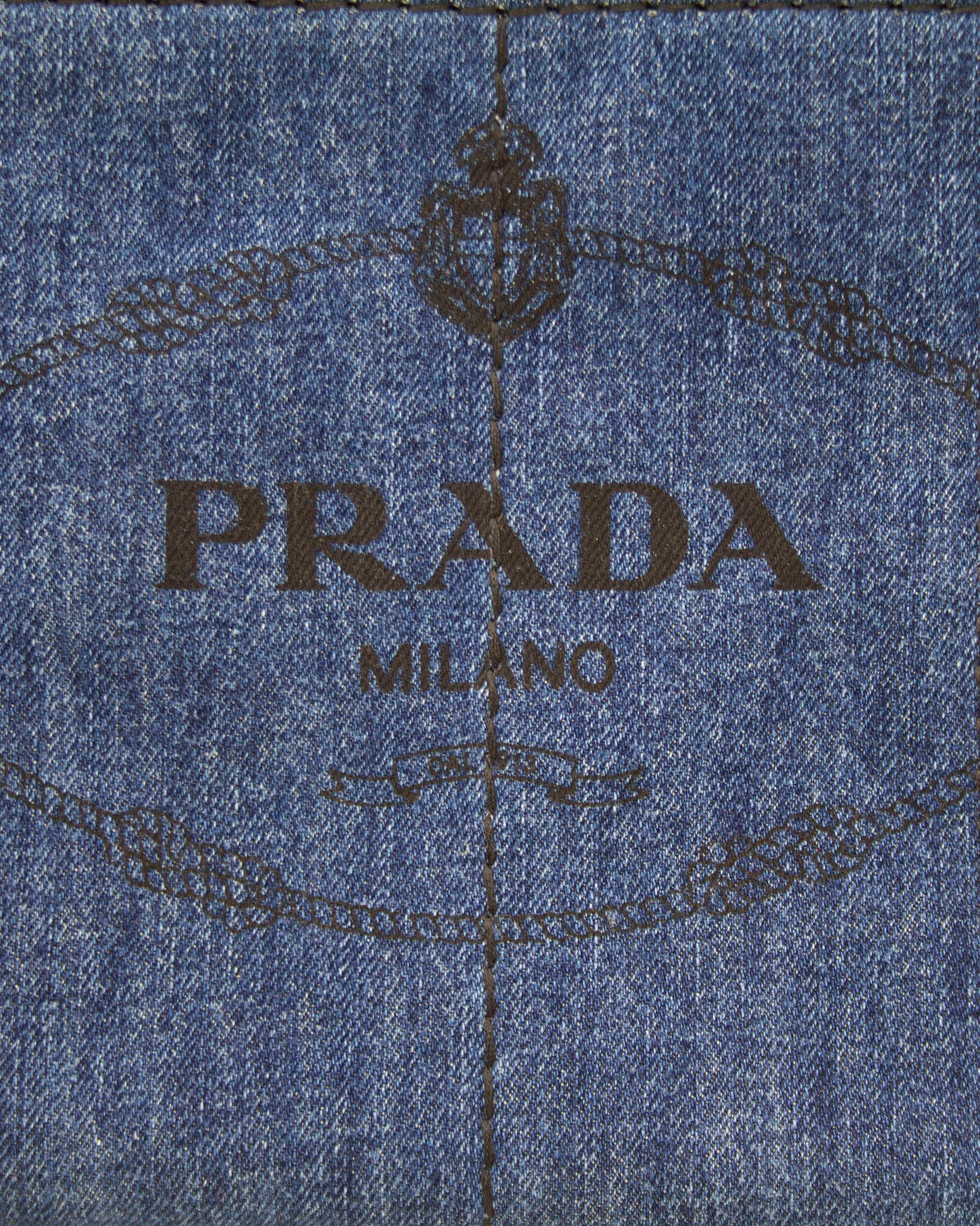 Prada Denim Tote