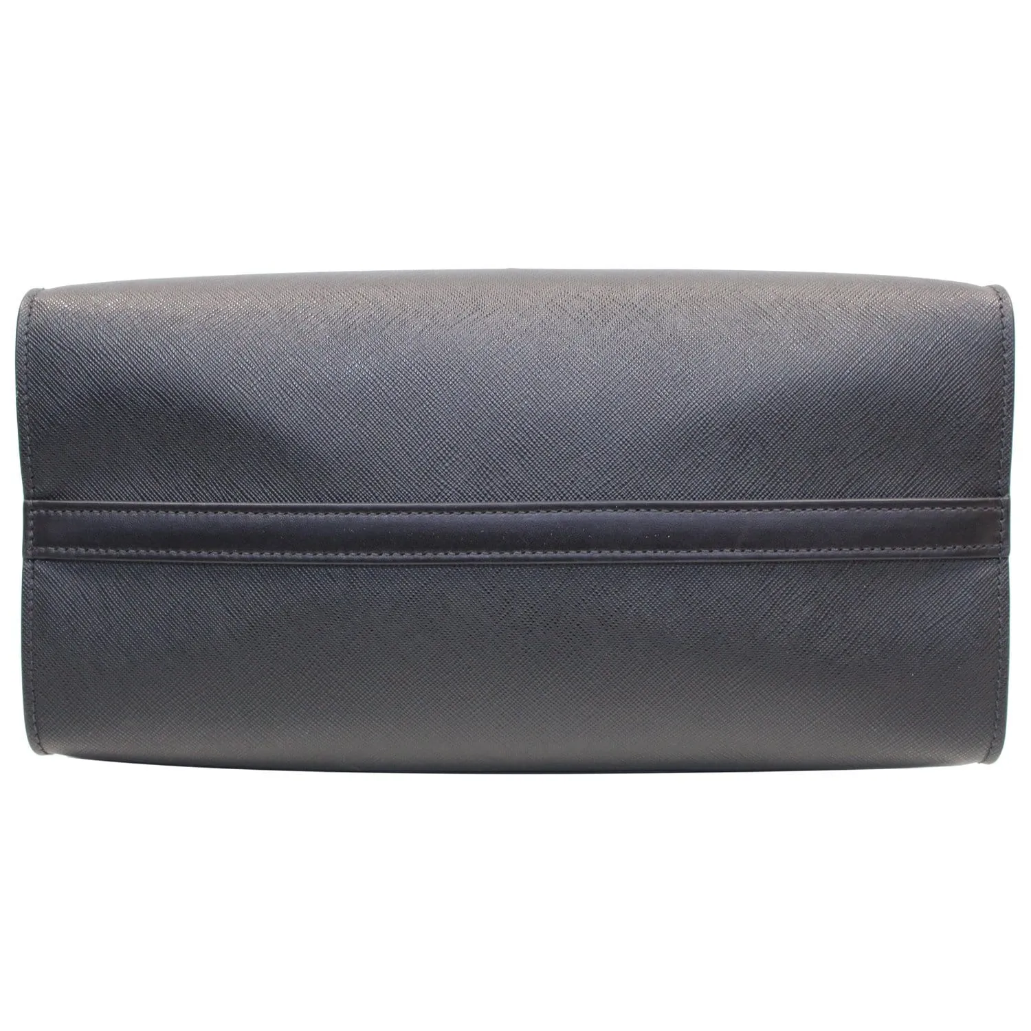 PRADA Paradigme Saffiano Leather Tote Shoulder Bag Black