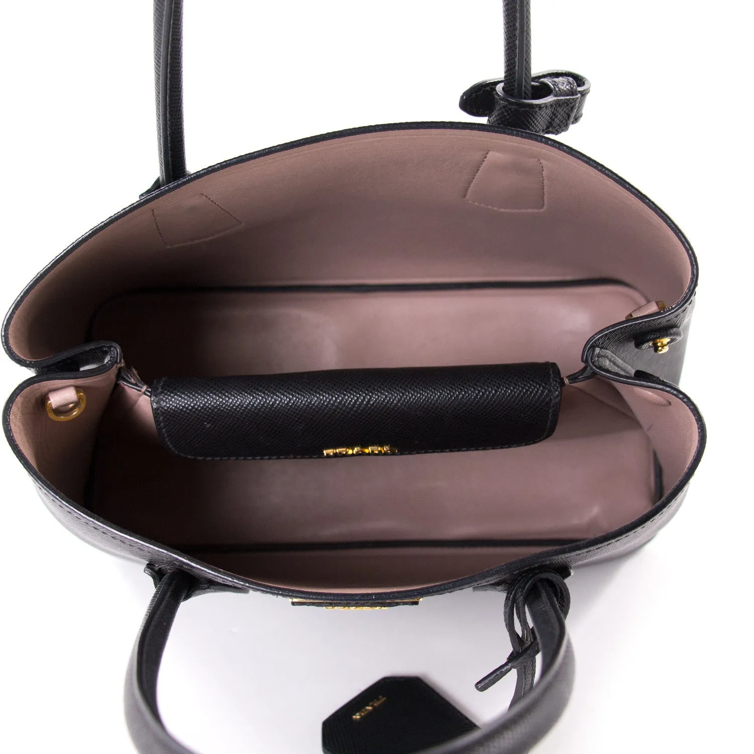 Prada Saffiano Double Bag Tote