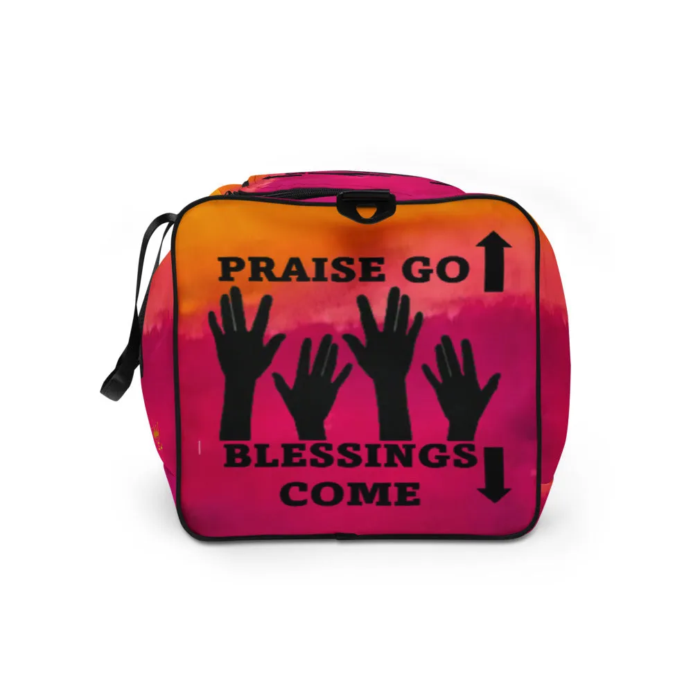 Praises Go Up Duffle bag
