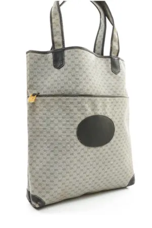 PREOWNED Gucci Tote Bag in Navy Blue