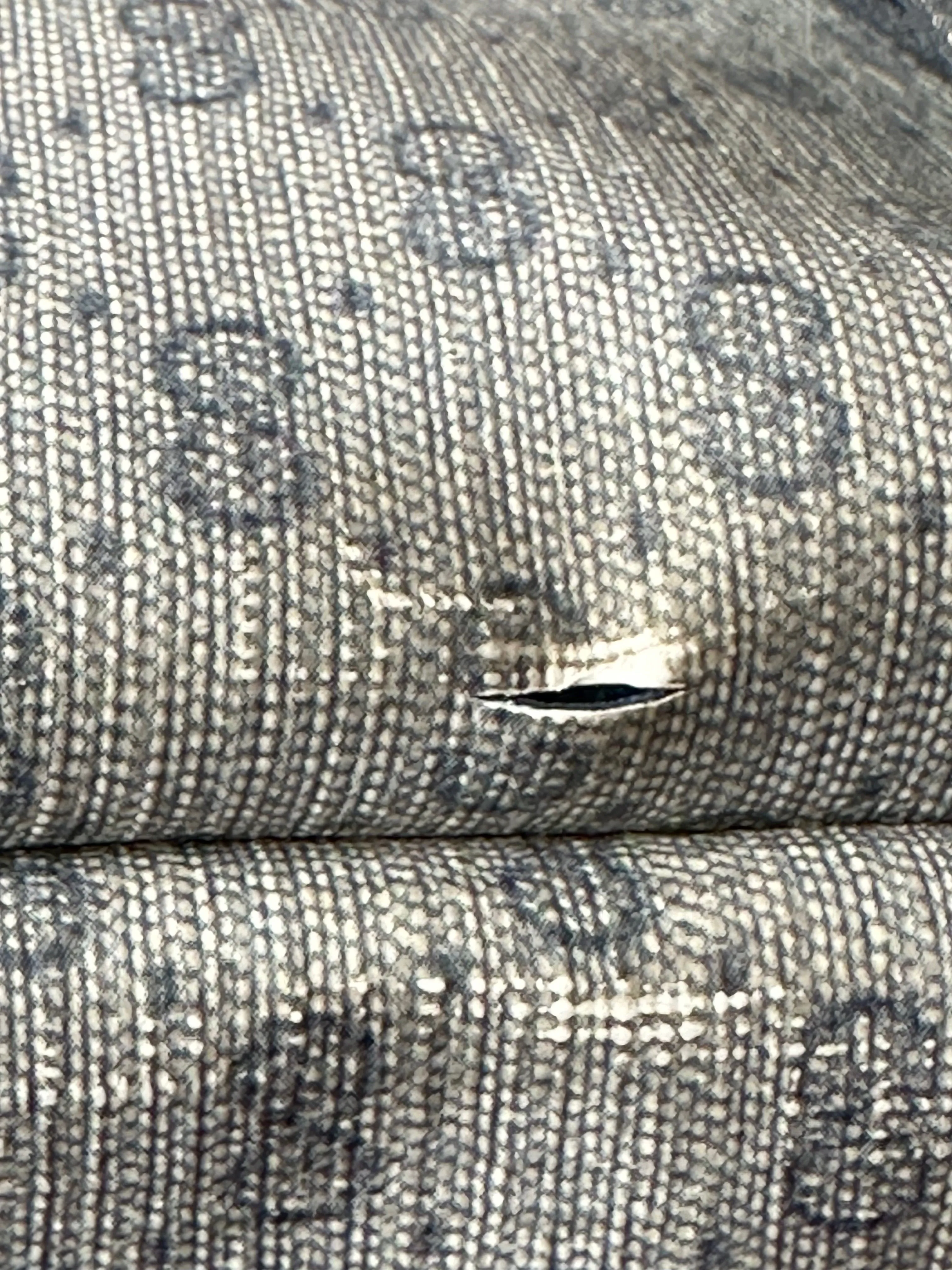 PREOWNED Gucci Tote Bag in Navy Blue